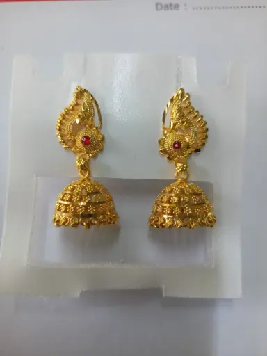 Jhumka earrings