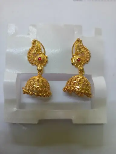 Taps Jhumka Earrings
