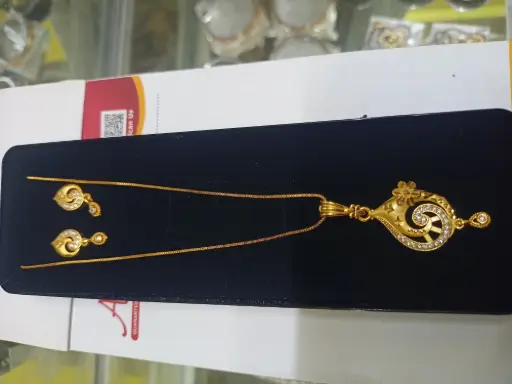 Stone mangalsutra chain + tops ( ARIHANT )